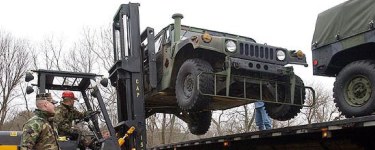 Military Equipment Shipping