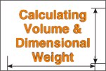 Calculating Volume and Dimensional Weight