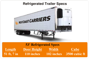 Refrigerated Trucking | Refrigerated LTL Trucking